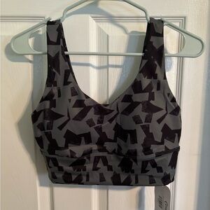 Zyia- Green Abstract Confluence Bra